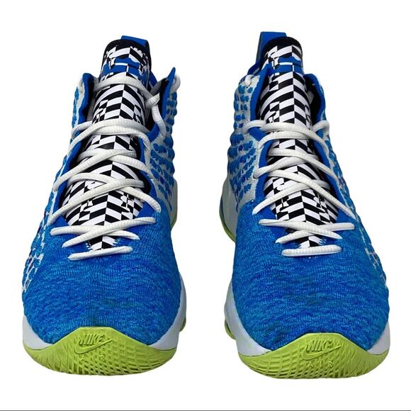 Nike LEBRON 17 GS 'SPRITE' BQ5594-434 Basketball Shoes Youth Size 7 Women Size 5 - Picture 3 of 10